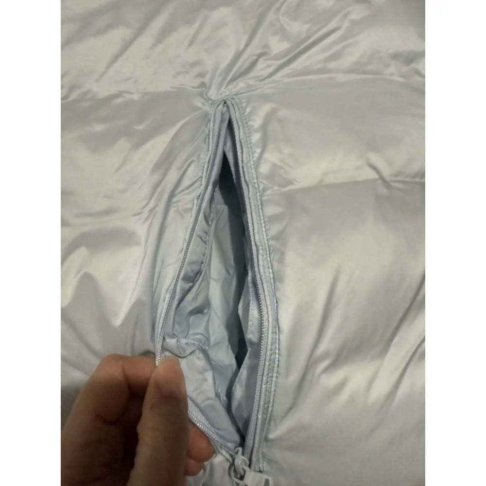 RALPH LAUREN DOWN BABY BLUE BUNTING &‎ JACKET SIZE 9mth NWT **Separates In Two**